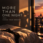 More Than One Night by Chxse Your Dreams — an unmade bed, a couple’s shadows and warm sunset light through a city window